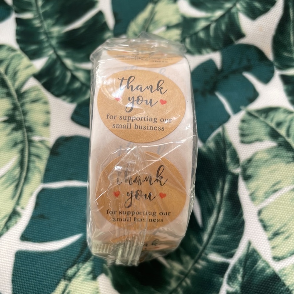 500 PCs || Roll of Thank you Stickers